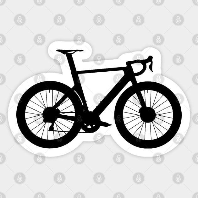 Canyon Aeroad Road Bike Silhouette Sticker by gktb